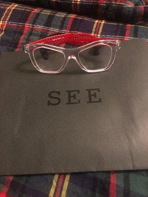 My brand new glasses