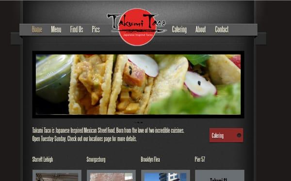 Web Design - www.takumitaco.com