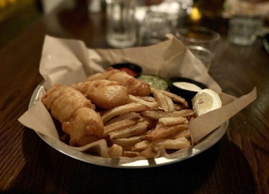 Granny's Irish Ale Battered Fish And Chips