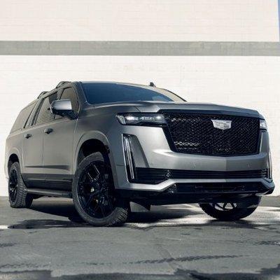 2021 Cadillac Escalade with the Matte Full Body Paint Protection Pacakge