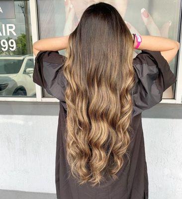 Caramel Balayage by Markie