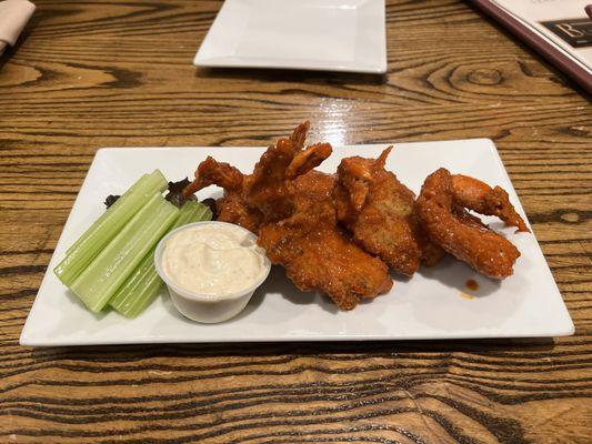 Buffalo Shrimp appetizer