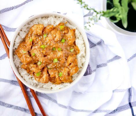 Thai Peanut Chicken & Rice