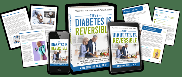 Dr. Burke's Diabetes Is Reversible book available on her website www.TrueHealthCFM.com