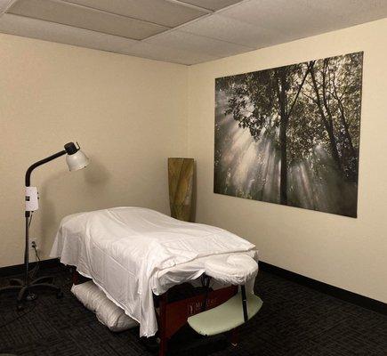 The treatment room... where the magic happens! :)