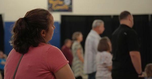 Glance inside The Church at Estrella - Come Worship with us every Sunday 10:30am online or in-person experiences available