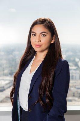 Meet Chief Pre Litigation Officer, Cintia Chavez. She has been with ME Lawyers for 2 years and oversees the pre-litigation department.