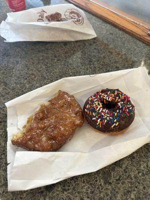 Donuts!! These donuts are amazing and the workers and customers are the sweetest!!