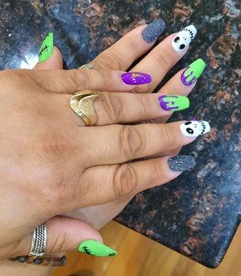 Halloween nails