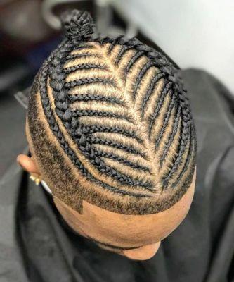 Men braids