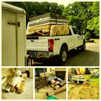 Full service junk removal. One item to a warehouse full of items. No job to small!