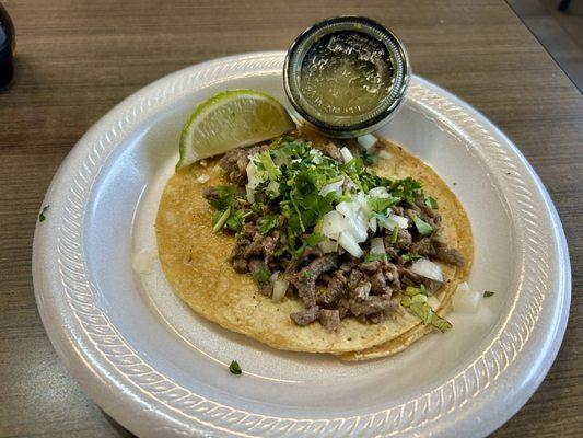 2. Carne Asada Taco