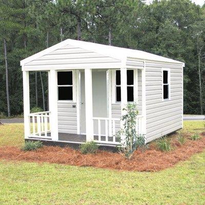 Porch Model Metal Shed Storage Building Gainesville, FL