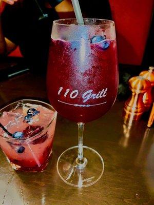 24 berries cocktail & a berry sangria