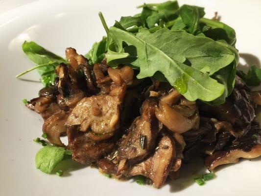 Sautéed wild mushroom