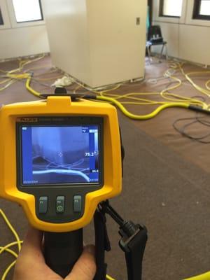 Infra red thermal inspection