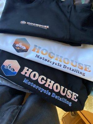 Pick up some HogHouse threads, shirts, hats, and hoodies.