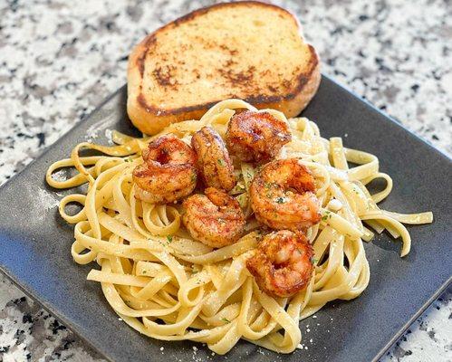 Shrimp and pasta