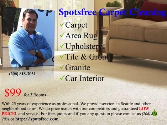 Spotsfree Carpet Cleaning