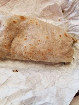 Carne asada burrito