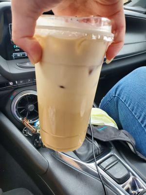 Iced Vanilla Latte