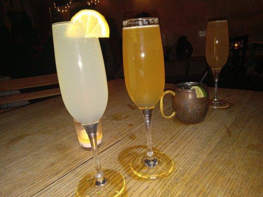 Tasty Thursday Night Drinks (The bar was way too crowded to go back twice) French 75, Orchard St., Stormy Jack, and another Orchard St.