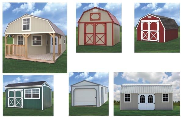 Derksen Portable Painted Buildings