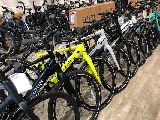 We stock a complete selection of eBikes!