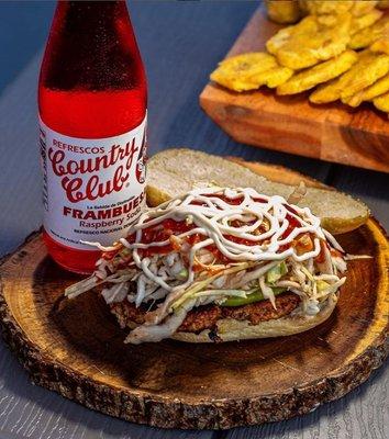 Chimi y Refresco Rojo