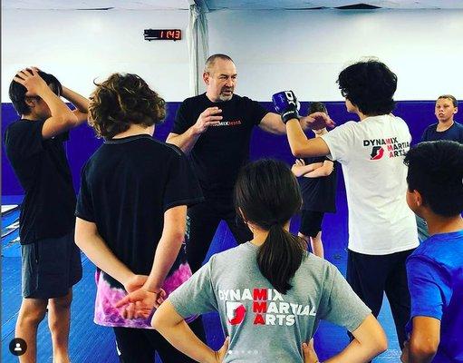 Kids MMA class with Coach Vlad Matyushenko