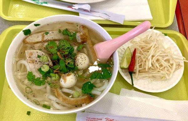 My Banh Canh at Huong Duong was light and flavorful..good for brunch!