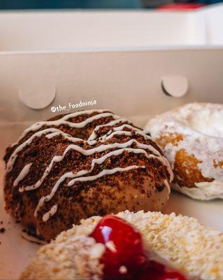 Chocolate Cream Pie Donut