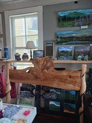 High Peaks Artisan Guild, in Kingfield Maine