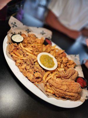 Seafood platter