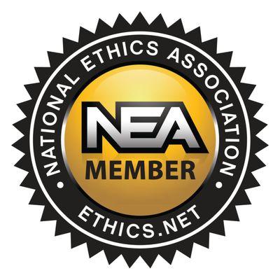 Registered member of the National Ethics Association