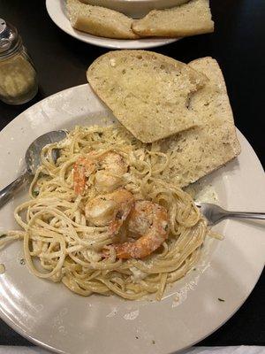 Shrimp and Crab Alfredo