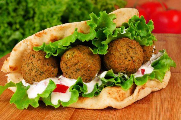 Delicious falafel