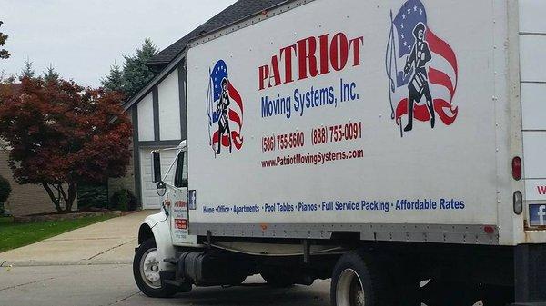 Patriot Moving Systems Inc