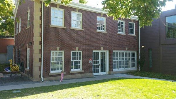 Main entrance. Parking is off 500S at "Friendship Manor" apartments. Drive all the way back and access grounds through north gate.