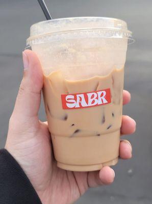 The Sabre signature latte. Delicious.