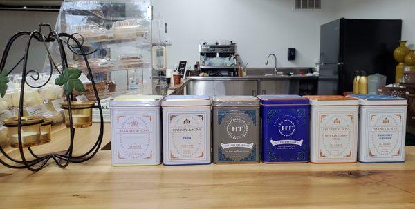 Harney & Sons caffeinated teas