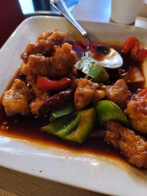 Sweet and sour chicken