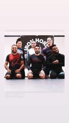 Class at Iron Horse BJJ