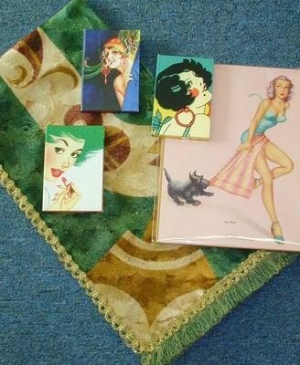 Art Deco & Pin-Ups. Paper goods.