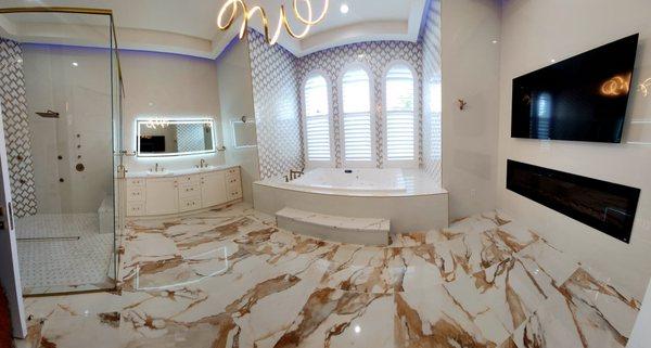 Mansion Master Bathroom Remodel