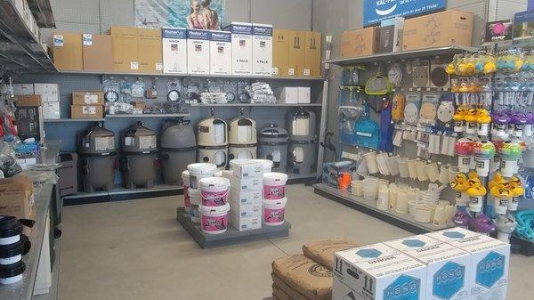 Pool Supplies with great customer service.