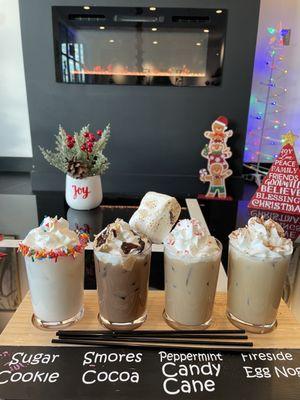 The Christmas iced flight