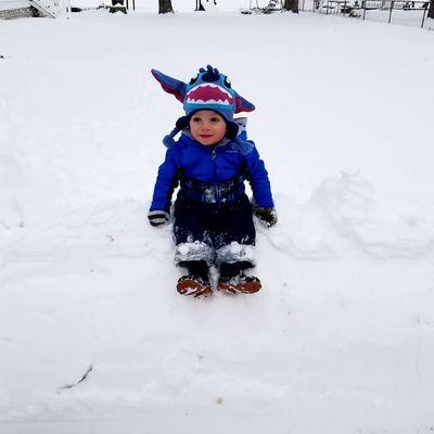 He loves his hat thanks again!