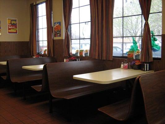 Restaurant's interior.