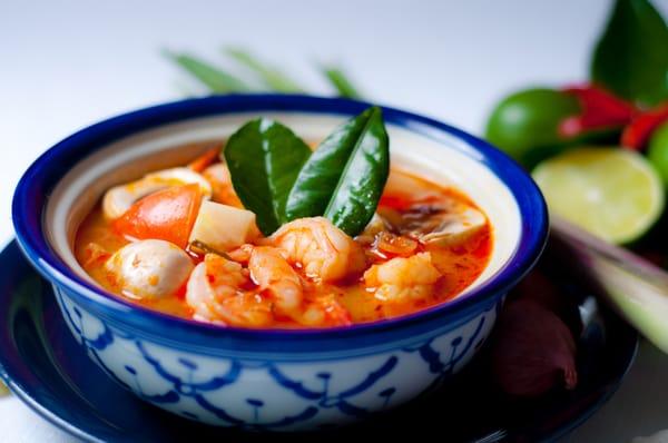 Tom Yum Soup - Traditional Thai Soup